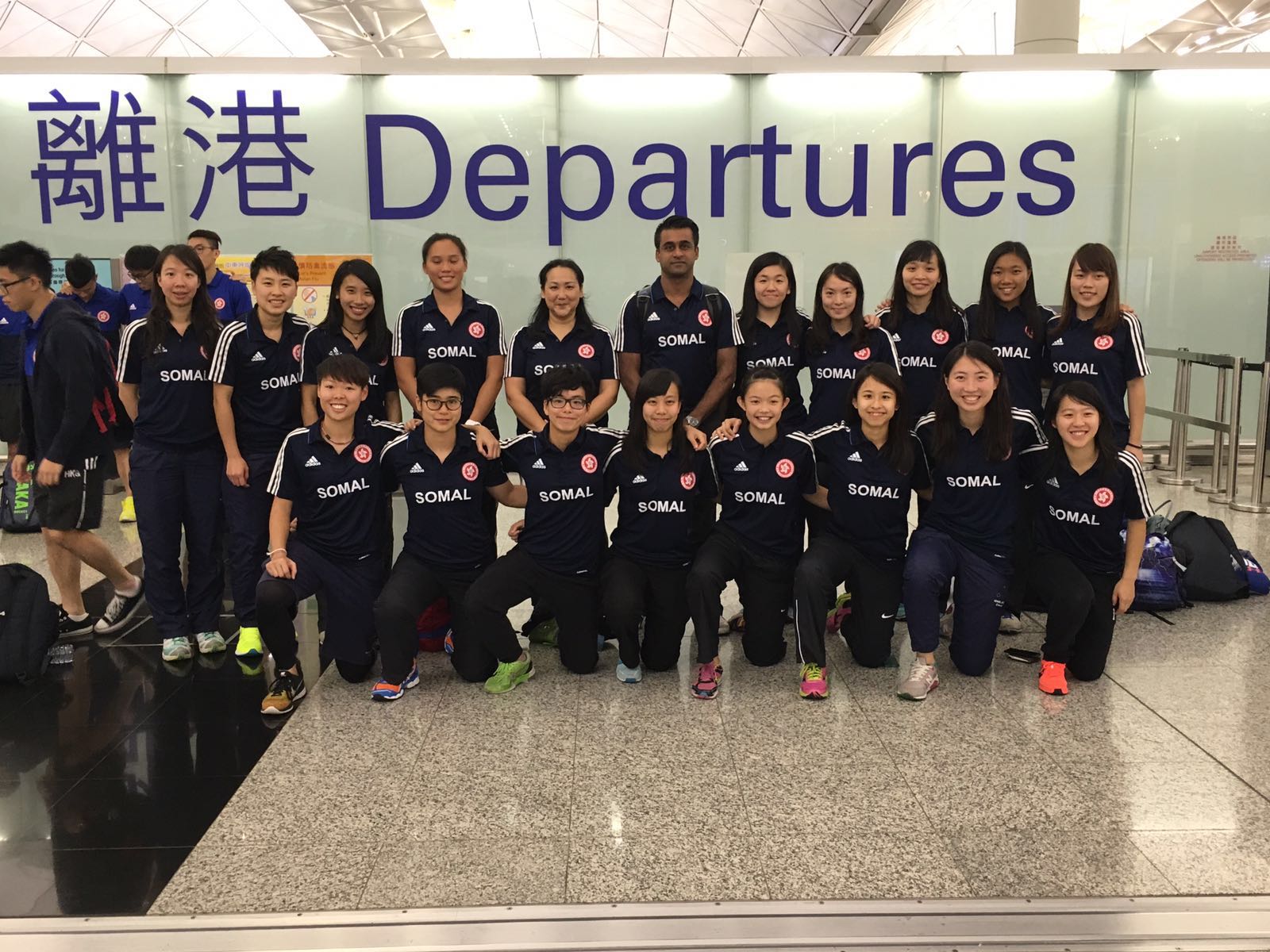 HK Women's team for World Leugue R1 2016